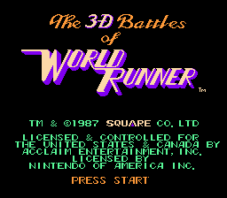 3-D Battles of World Runner, The - NES - USA.png
