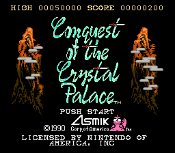 Conquest of the Crystal Palace - NES - USA.png